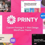 Printy — Custom Printing & T-Shirt Design WordPress Theme