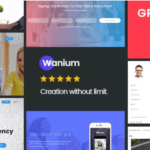 Wanium - A Elegant Multi-Concept Theme