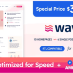 Wavy - Modern & Lightweight Blog for WordPress