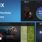 Avrix - Digital Agency Portfolio WordPress