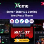 Bame - eSports and Gaming WordPress Theme