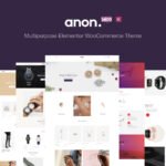 Anon - Multipurpose Elementor WooCommerce Themes