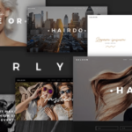 Curly - A Stylish Theme for Hairdressers and Hair Salons